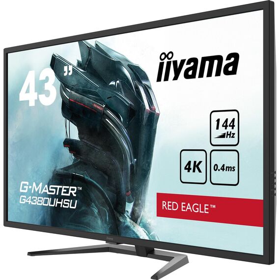 iiyama G-MASTER Red Eagle G4380UHSU-B1 - LED monitor - 43" (42.5"