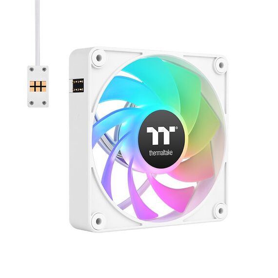 Thermaltake CL-F194-PL12SW-A / Fan / 12 cm / 65.82 cfm / White