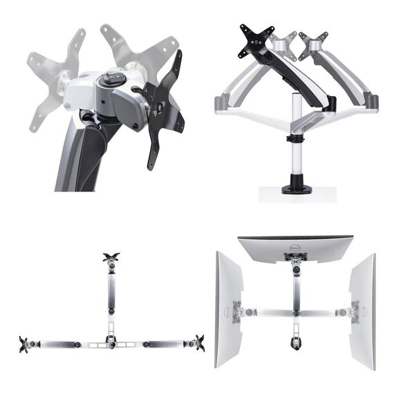StarTech.com Monitor Desk Mount, VESA 75x75 | 1MP1ACG-MONITOR-ARM