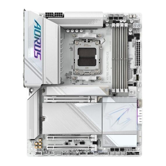 ATX - Socket AM5 - AMD X870E Chipset - USB- | X870E AORUS PRO ICE