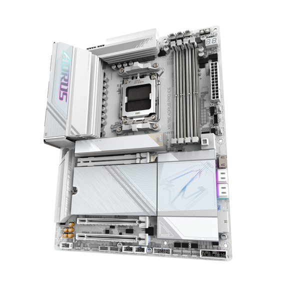 ATX - Socket AM5 - AMD X870E Chipset - USB- | X870E AORUS PRO ICE