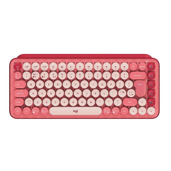 Logitech POP Keys - Keyboard - wireless - Bluetooth  | 920-010727