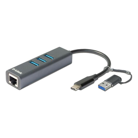 D-Link DUB-2332 - Network adapter - USB-C / Thunderbolt 3 - Gigab