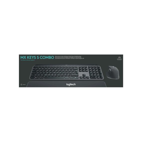 Logitech MX Keys S Combo - Keyboard and mouse set -  | 920-011614