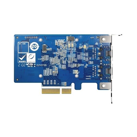 QNAP QXG-10G2SF-X710 - Network adapter - PCIe 3.0 x8 low profile