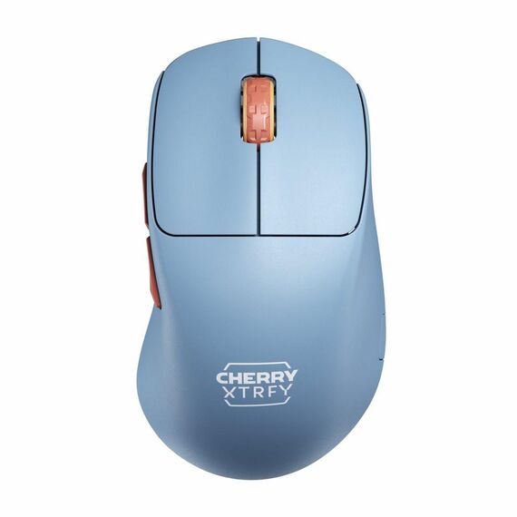 CHERRY Xtrfy M64 - Mouse - ergonomic - 5 buttons - | CX-M64W-BLUE