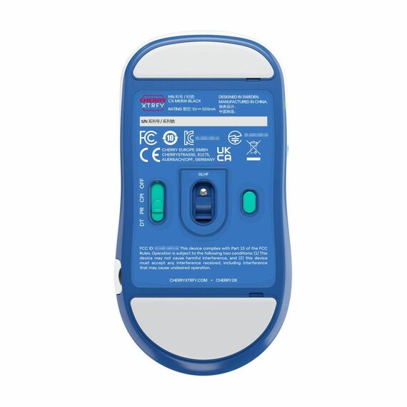 CHERRY Xtrfy M68 - Mouse - optical - 5 buttons -  | CX-M68W-WHITE