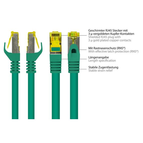 Good Connections - Patch cable - RJ-45 (M) to RJ-45  | 8070R-010G