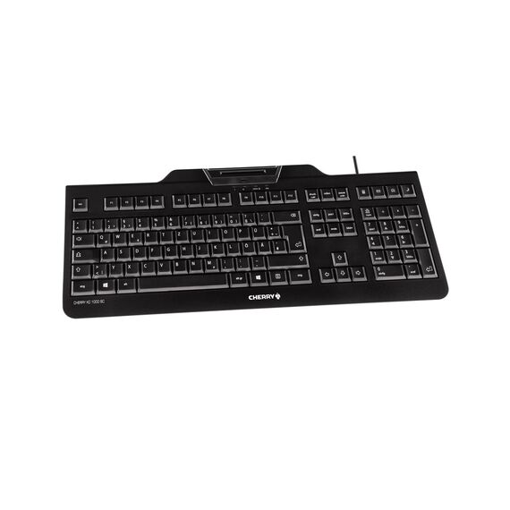 CHERRY KC 1000 SC - Keyboard - USB - French - blac | JK-A0100FR-2
