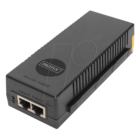 DIGITUS DN-95108 - PoE injector - AC 100-240 V - 30 Watt - output