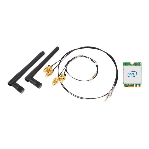 Shuttle WLN-M1 - Network adapter - M.2 2230 (CNVi) - 802.11ax, Bl