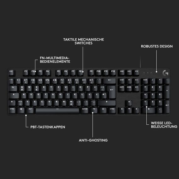 Logitech G G G413 SE Mechanical Gaming Keyboard, Wir | 920-010825