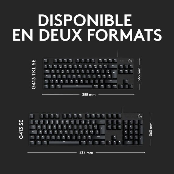 Logitech G G G413 SE Mechanical Gaming Keyboard, Wir | 920-010825