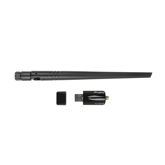 Lanberg NC-1200-WIE / Internal / Wireless / USB / WLAN / 1200 Mbi