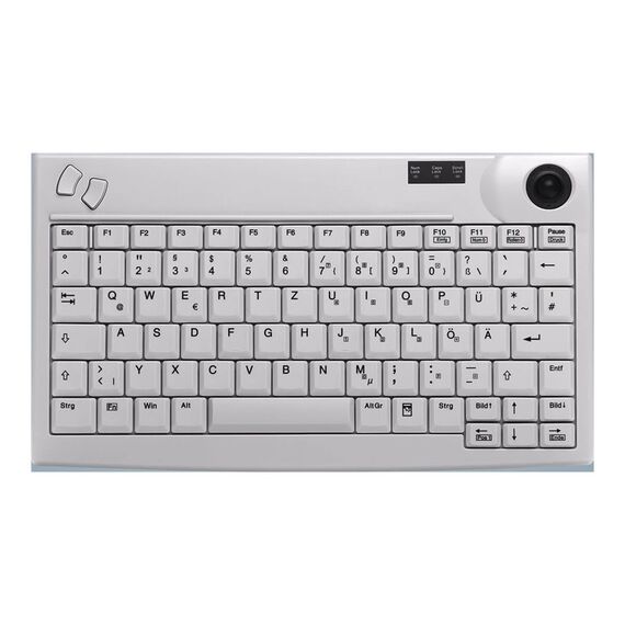 Active Key AK-440-TU - Keyboard - with trackball | AK-440-TU-W/GE