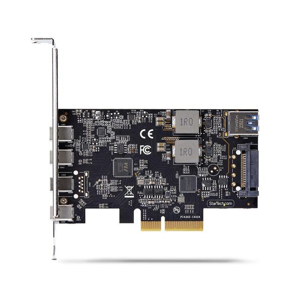 StarTech.com 5-Port USB PCIe Card, USB 3.2  | PS4C3IA3-USB-C-CARD