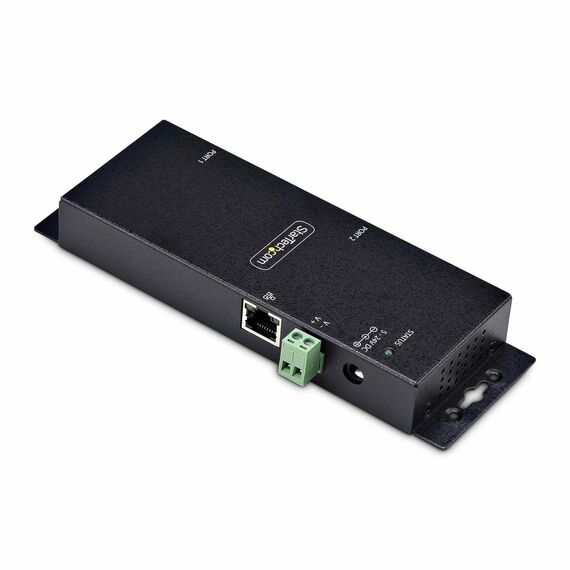 StarTech.com 2P Serial to Ethernet Adapter, | I23-SERIAL-ETHERNET
