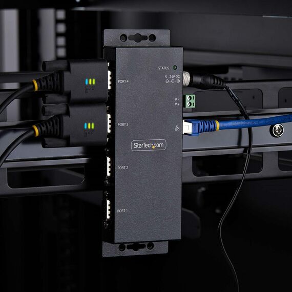 StarTech.com 4P Serial to Ethernet Adapter, | I43-SERIAL-ETHERNET