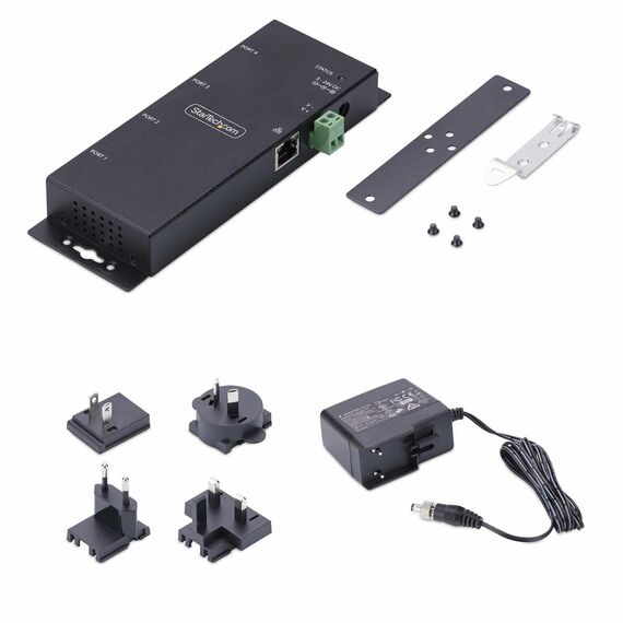 StarTech.com 4P Serial to Ethernet Adapter, | I43-SERIAL-ETHERNET