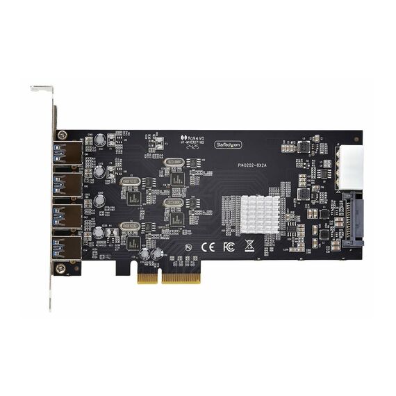 StarTech.com 4-Port USB-A PCIe Card, USB 3.2 5Gb | P5Q4A-USB-CARD