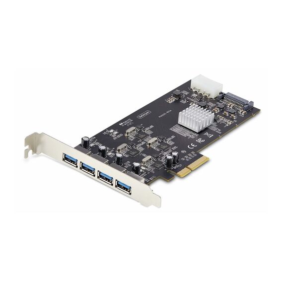 StarTech.com 4-Port USB-A PCIe Card, USB 3.2 5Gb | P5Q4A-USB-CARD