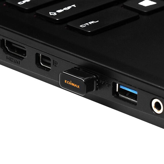 Edimax EW-7611ULB 2-in-1 N150 Wi-Fi &amp Bluetooth 4.0 Nano USB A