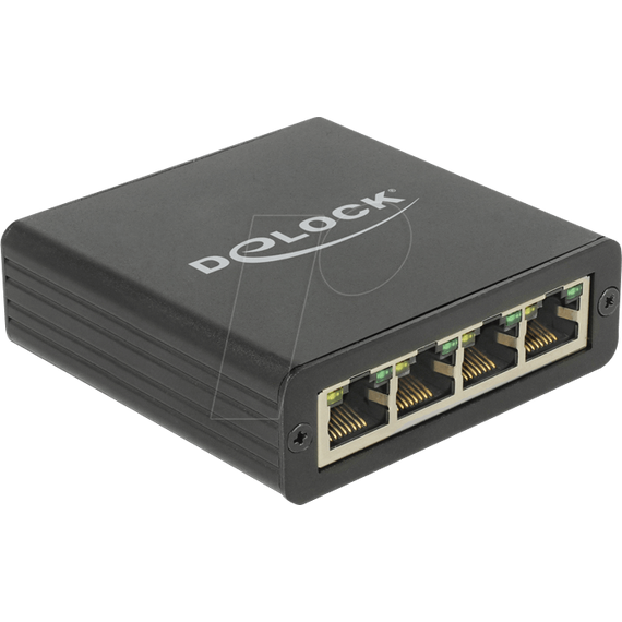 DeLock Adapter USB 3.0 &gt 4 x Gigabit LAN - Network adap | 62966