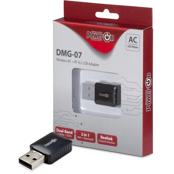 Inter-Tech DMG-07 - Network adapter - USB 2.0 - Wi-Fi  | 88888146