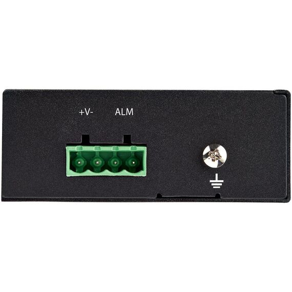 StarTech.com PoE+ Industrial Fiber to Ethernet Medi | IMC1GSFP60W