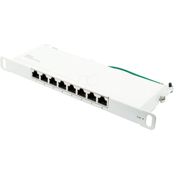 Alcasa GC-N0125 / Gigabit Ethernet / RJ-45 / Cat6 / White / Steel