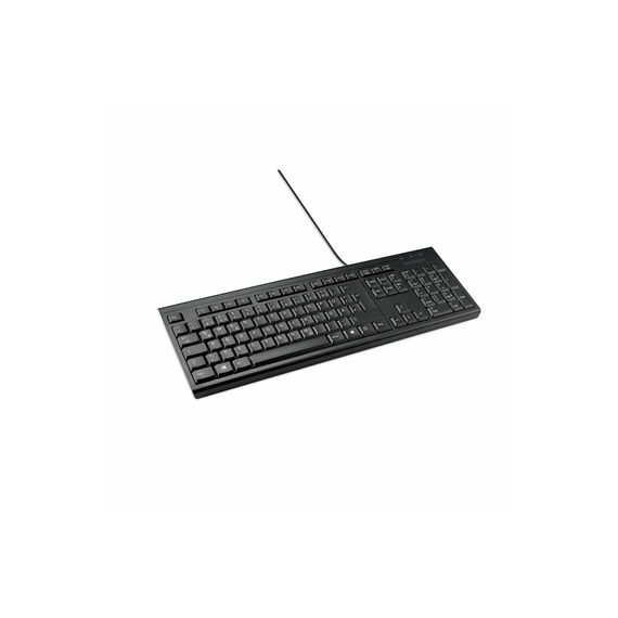 Kensington KB100 EQ - Keyboard - full size - USB - QWE | K63727DE
