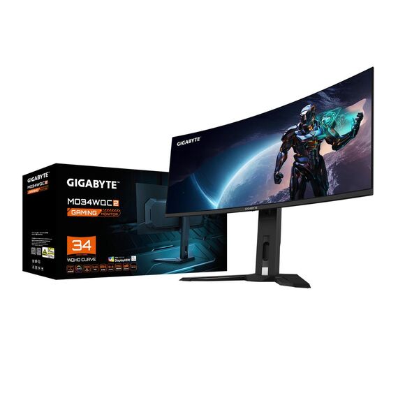 Gigabyte MO34WQC2 - OLED monitor - curved - 34" - 3 | MO34WQC2-EK