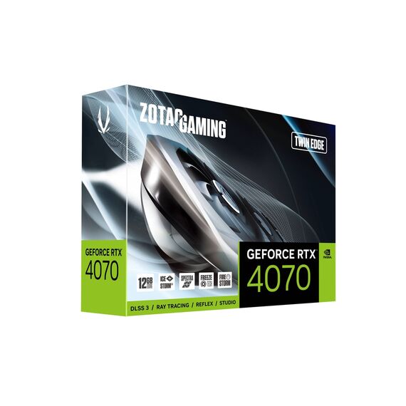 ZOTAC GAMING GeForce RTX 4070 Twin Edge - Graphi | ZT-D40740E-10M
