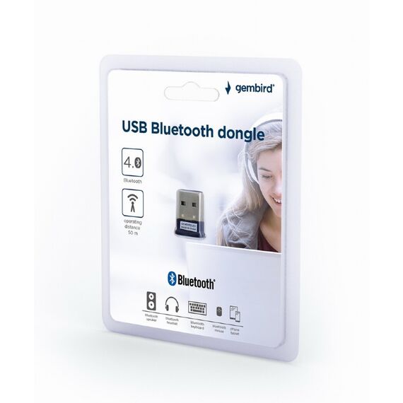 Gembird BTD-MINI5 - Network adapter - USB 2.0 - Bluetooth 4.0 - C