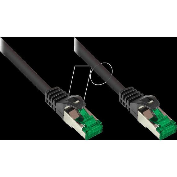 Alcasa 8062-H1000S / 100 m / Cat6a / S/FTP (S-STP) / RJ-45 / RJ-4