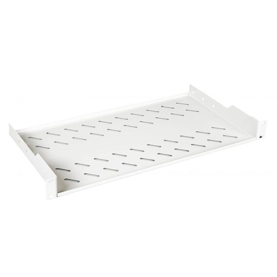 EQUIP FIXED SHELF 19', 1U, 400MM, GREY 1U EZFS19140G