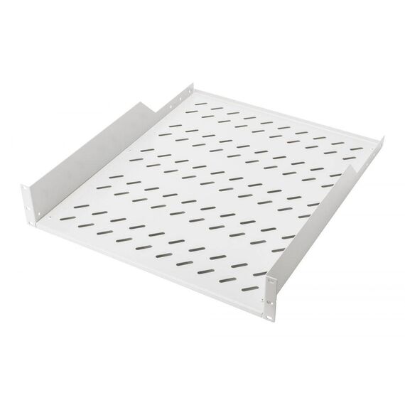 EQUIP FIXED SHELF 19', 2U, 800MM, GREY EZFS19280G