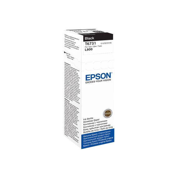 Epson T6731 70 ml black original ink refill for C13T67314A
