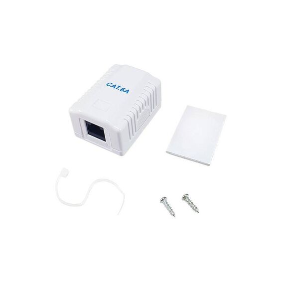 Equip 1-Port Cat.6A Surface Mount Box | 235215