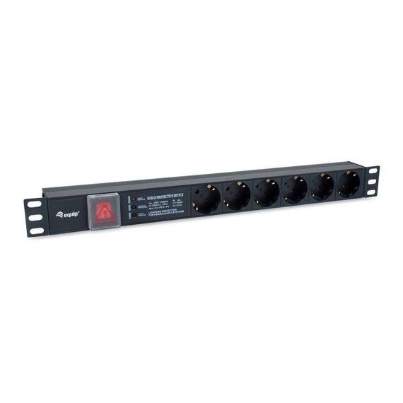 Equip 6-Outlet German Power Distribution Unit