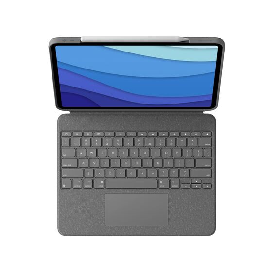 Logitech Combo Touch - Keyboard and folio case - wit | 920-010211