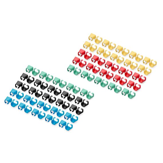 DIGITUS - Cable colour coding clips - for patch cable, m | A-CC-M