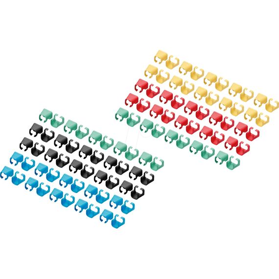 DIGITUS - Cable colour coding clips - for patch cable, m | A-CC-M