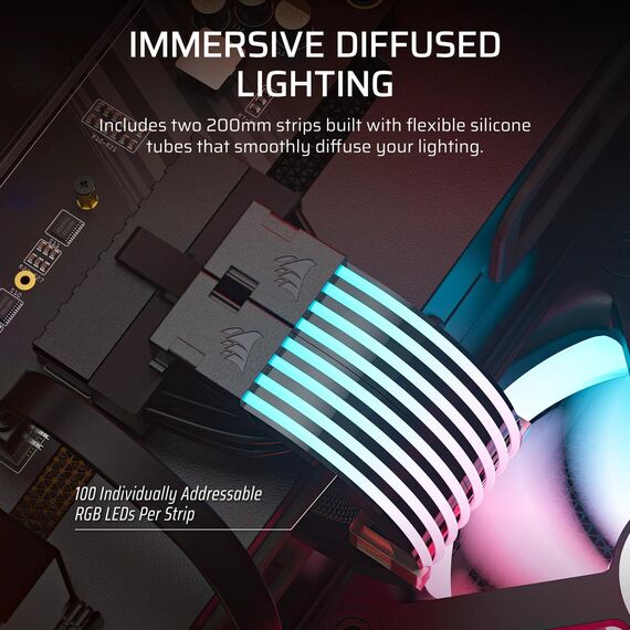 CORSAIR PSU Cable Strips - Lighting kit - ARGB | CP-8920282