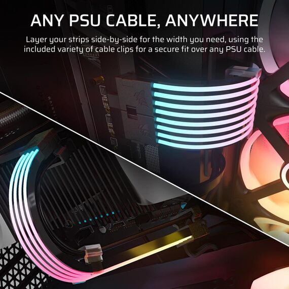 CORSAIR PSU Cable Strips - Lighting kit - ARGB | CP-8920282