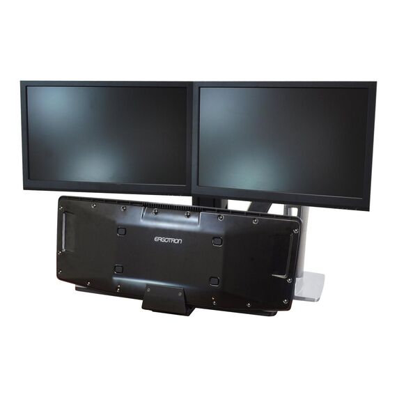 Ergotron WorkFit-A Dual Workstation With Worksurface | 24-316-026