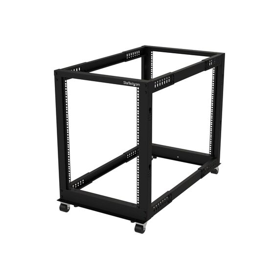 StarTech.com 15U 19" Open Frame Server Rack, 4 Pos | 4POSTRACK15U