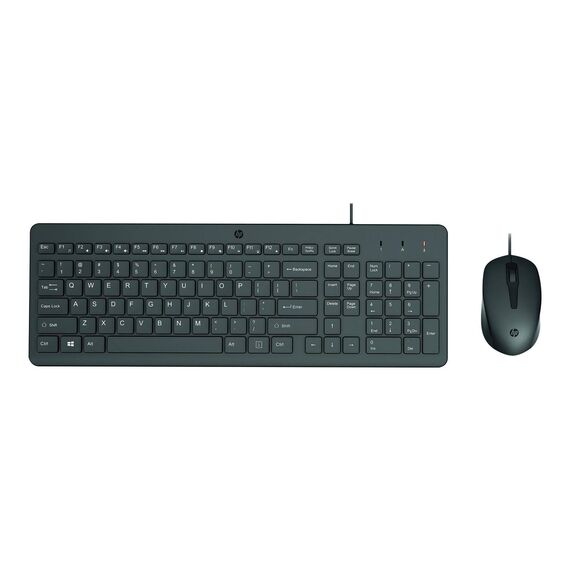 HP 150 Keyboard and mouse set USB black for HP 21, 22, 240J7AA