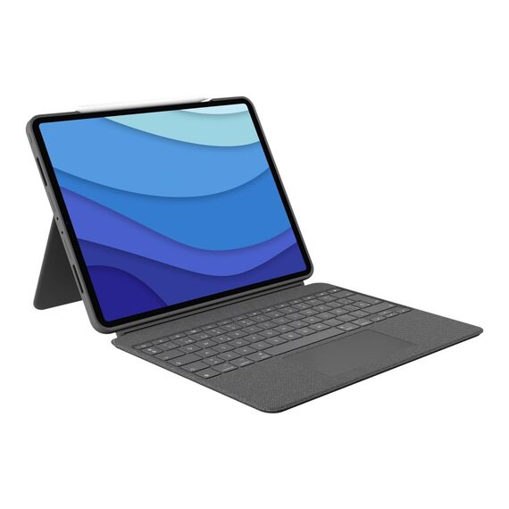 Logitech Combo Touch - Keyboard and folio case - wit | 920-010300