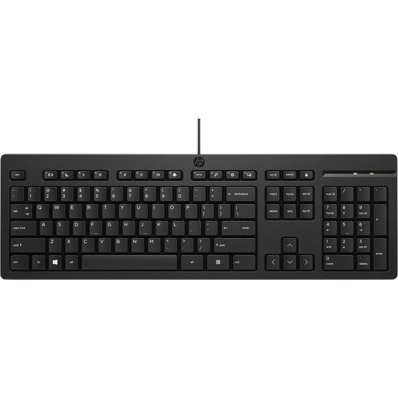 HP 125 - Keyboard - USB - QWERTY - English - for HP | 266C9AA#ABB